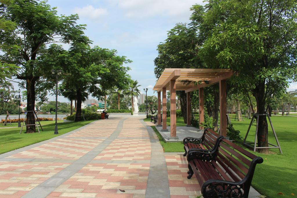 Cherry Homeapart Vinhomes Central Park Ho Chi Minh-staden Exteriör bild